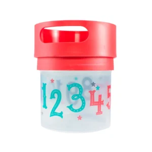 Spill-Proof Snack Cup - Munchie Mug - Red